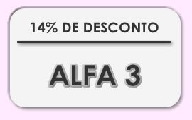 KIT PROMOCIONAL ALFA 3 - 14% de desconto